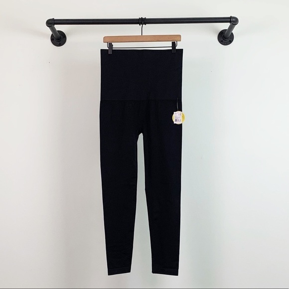 NWT Mama Prima Motherhood Maternity Postpartum High Rise Seamless Leggings - Picture 7 of 11